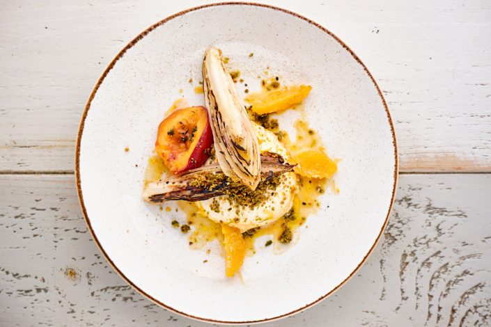 Citrus Labneh – Private Chef A beautiful starter cooked for you by your own private chef
