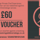 Private Chef Gift Voucher