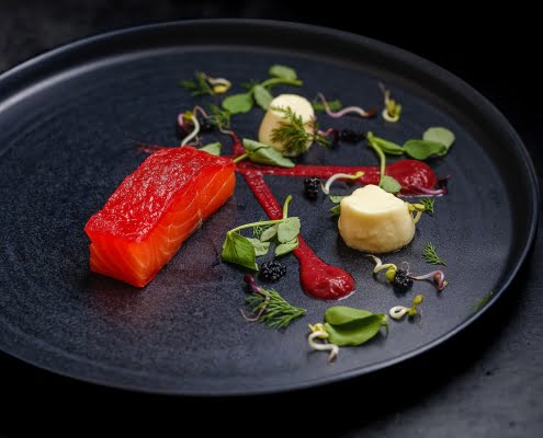 Champagne Starter - Hire a Chef at Home