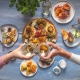 hire a chef for a meze platter at home or on holiday