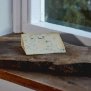 A slice of Bath Blue cheese